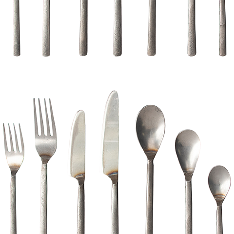 East Slate Stainless Flatware