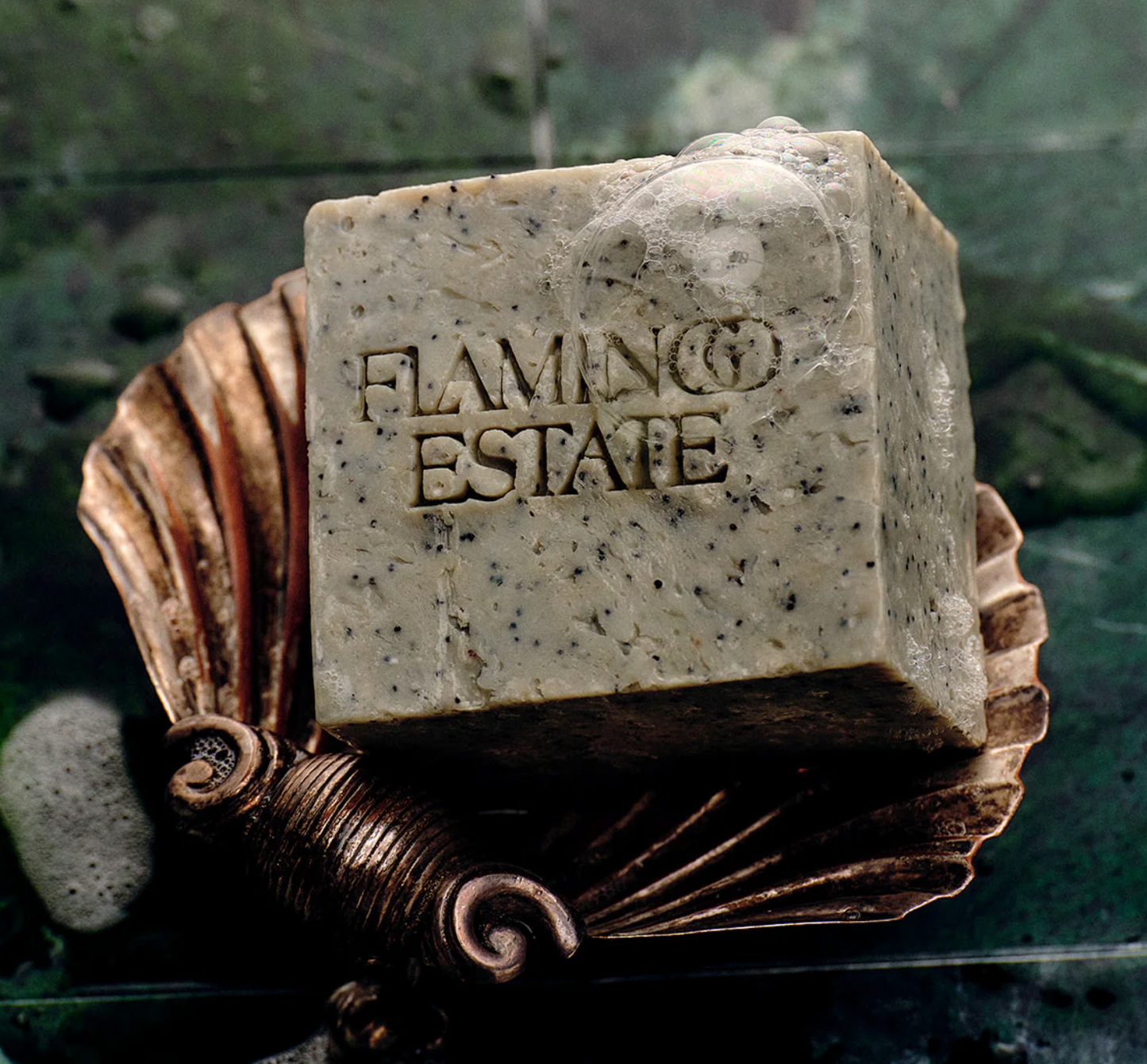Exfoliating Peppermint Soap Brick