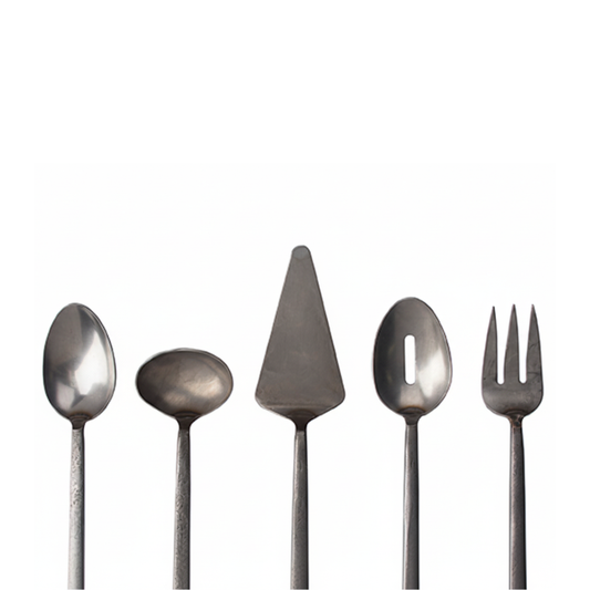 East Slate Stainless Service Set