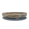 serving platter petrified wood Tibet with polished edge